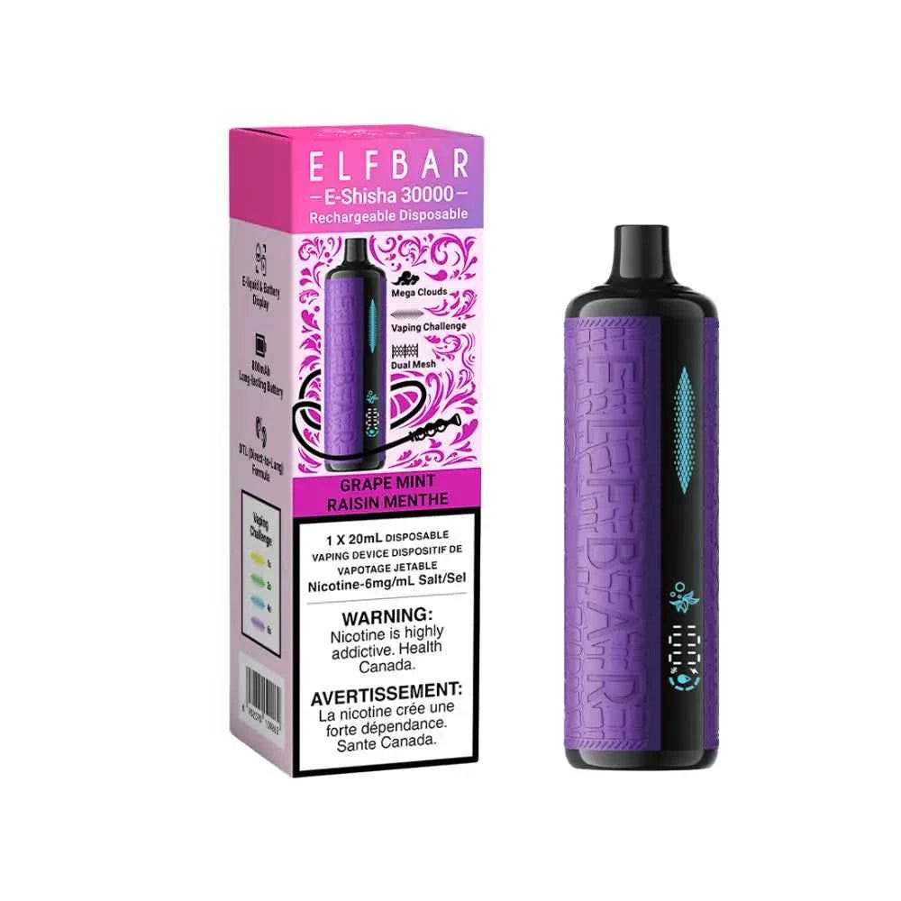 Elf Bar E-Shisha 30K Disposable Vape - 5ct