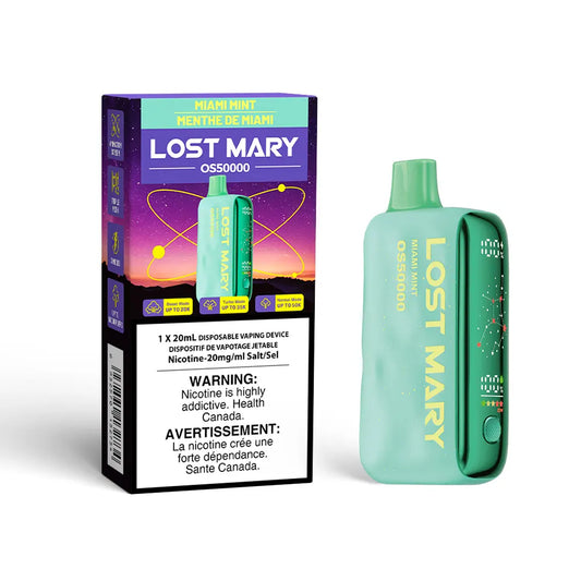 Miami Mint Lost Mary OS50000 Disposable Vape(5PCS/CTN)