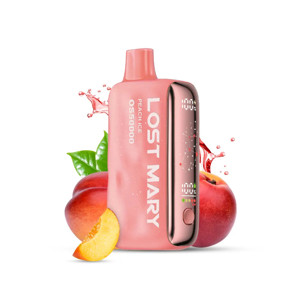 Peach Ice Lost Mary OS50000 Disposable Vape
