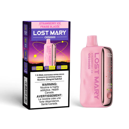 Strawberry Ice Lost Mary OS50000 Disposable Vape(5PCS/CTN)