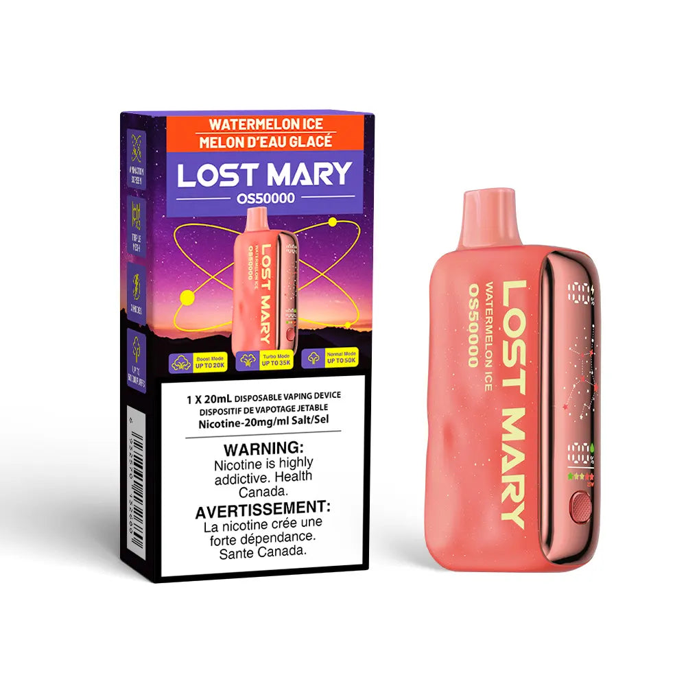 Watermelon Ice Lost Mary OS50000 Disposable Vape