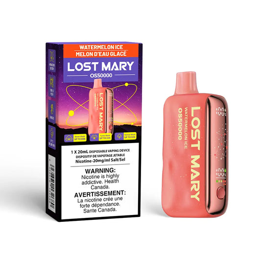 Watermelon Ice Lost Mary OS50000 Disposable Vape(5PCS/CTN)