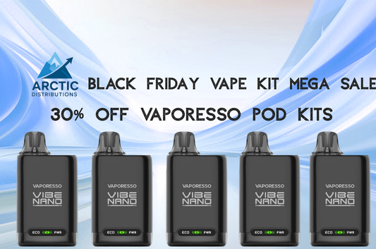 Black Friday Vape Kit Mega Sale — 30% OFF Vaporesso Pod Kits
