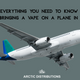 can you bring a vape on a plane in canada