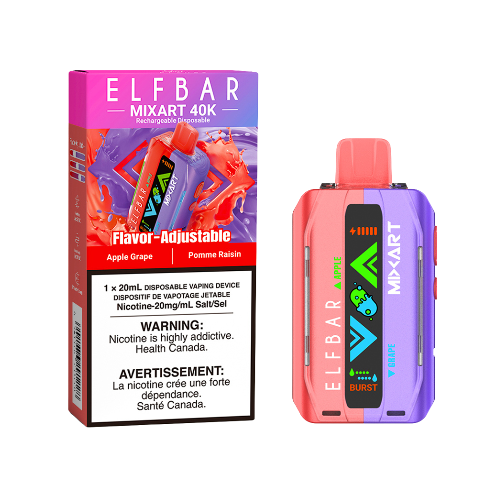 Elf Bar MixArt 40K Disposable Vape - 5ct'