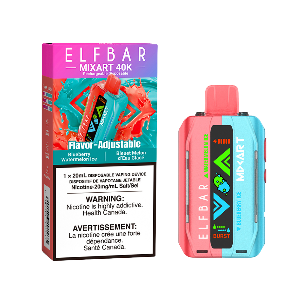 Elf Bar MixArt 40K Disposable Vape - 5ct'