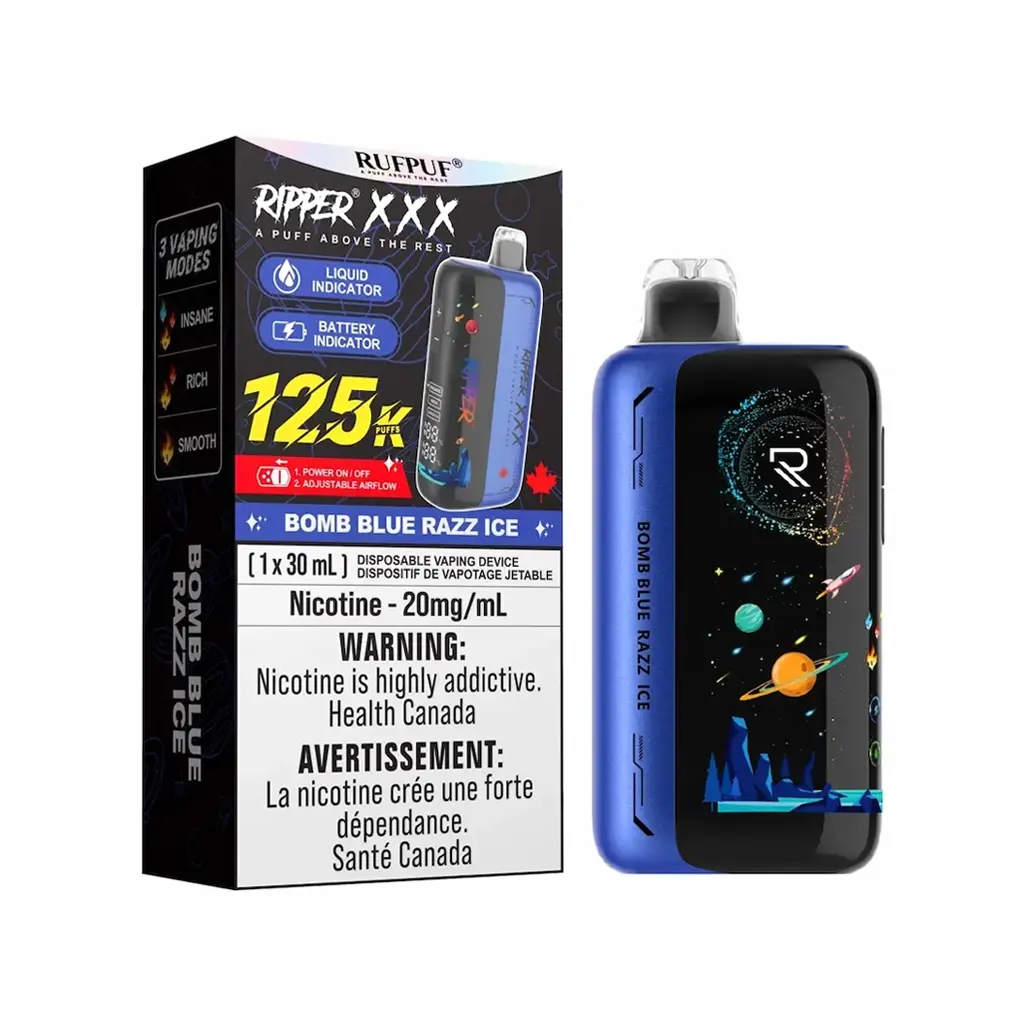 Rufpuf Ripper XXX 125K Disposable Vape