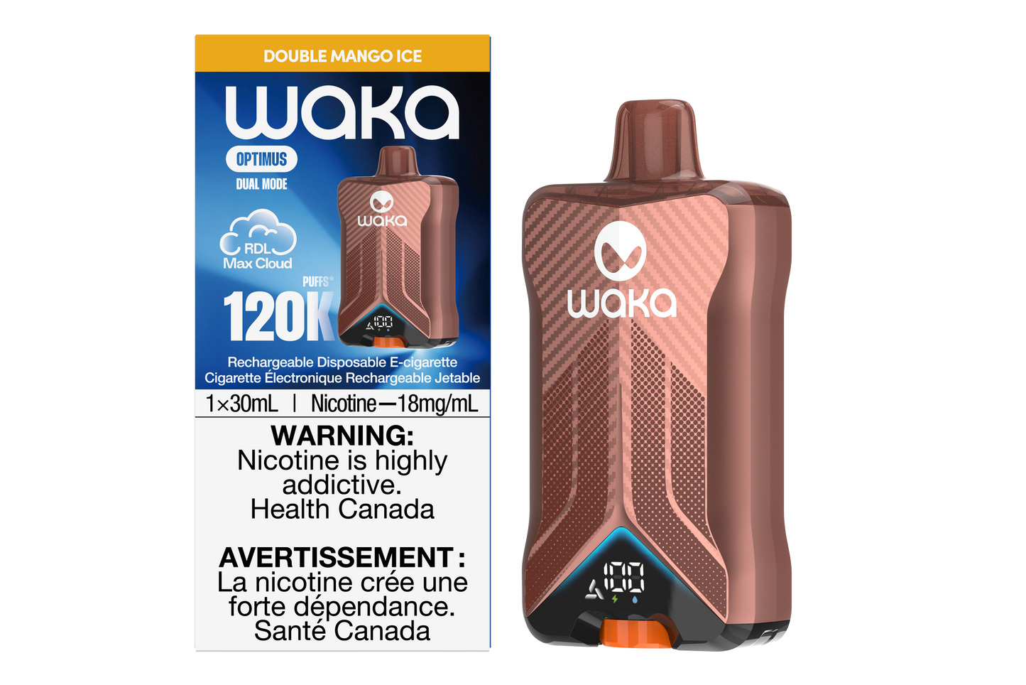 WAKA Optimus 120K Device (5PCS/CTN) -18mg/mL