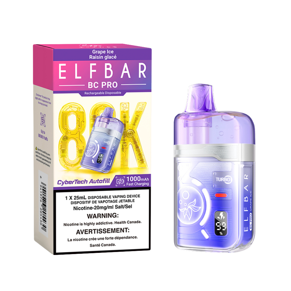 Elf Bar BC Pro 80K Disposable Vape - 5ct' - Arctic Distributions