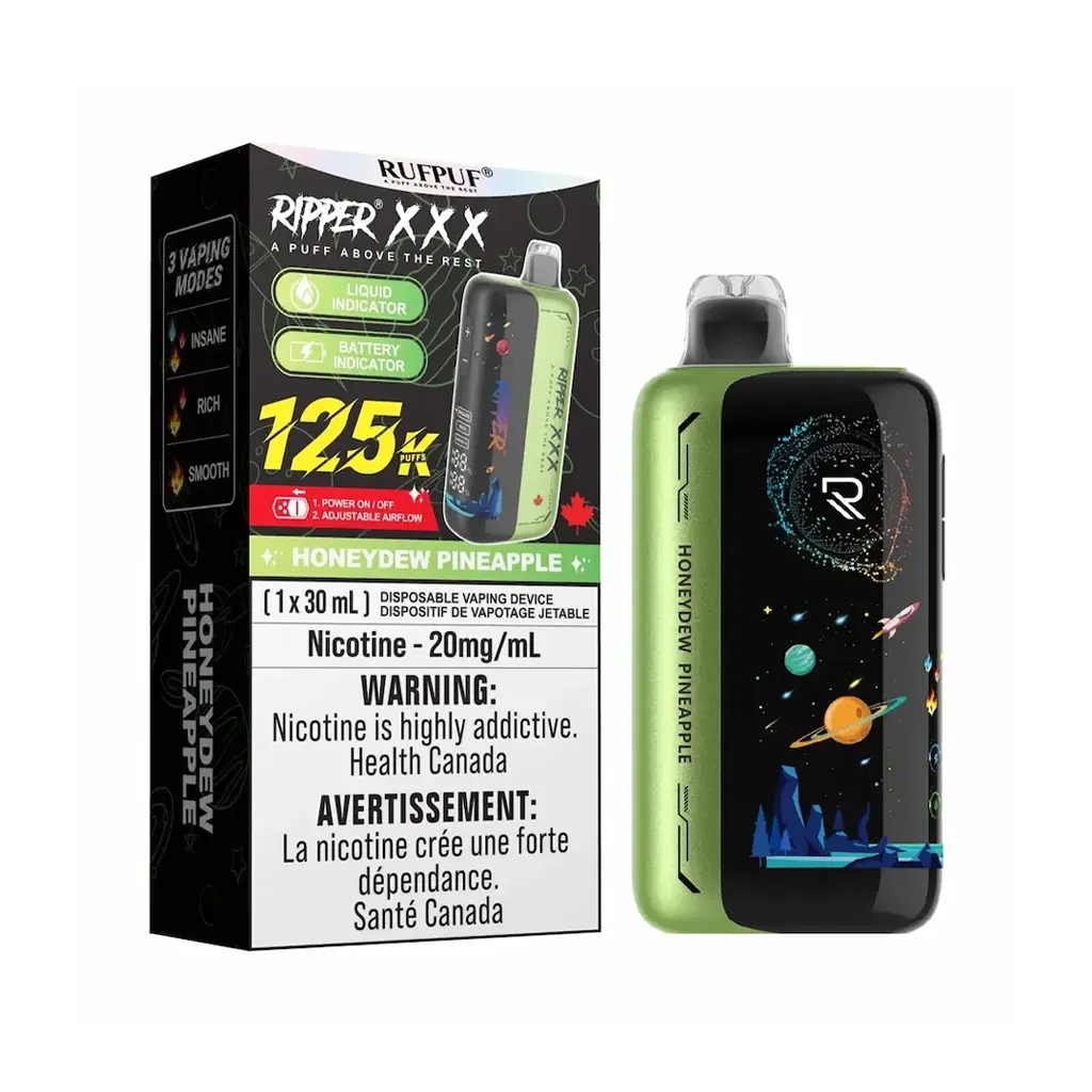 Rufpuf Ripper XXX 125K Disposable Vape
