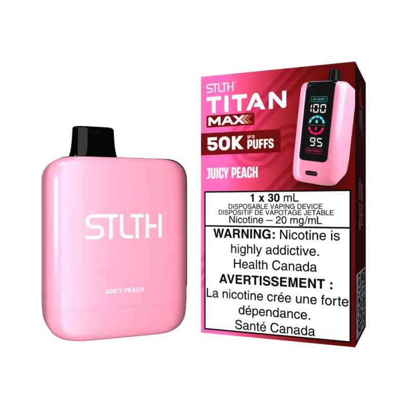 STLTH Titan Max 50K Disposable Vape - 4ct'