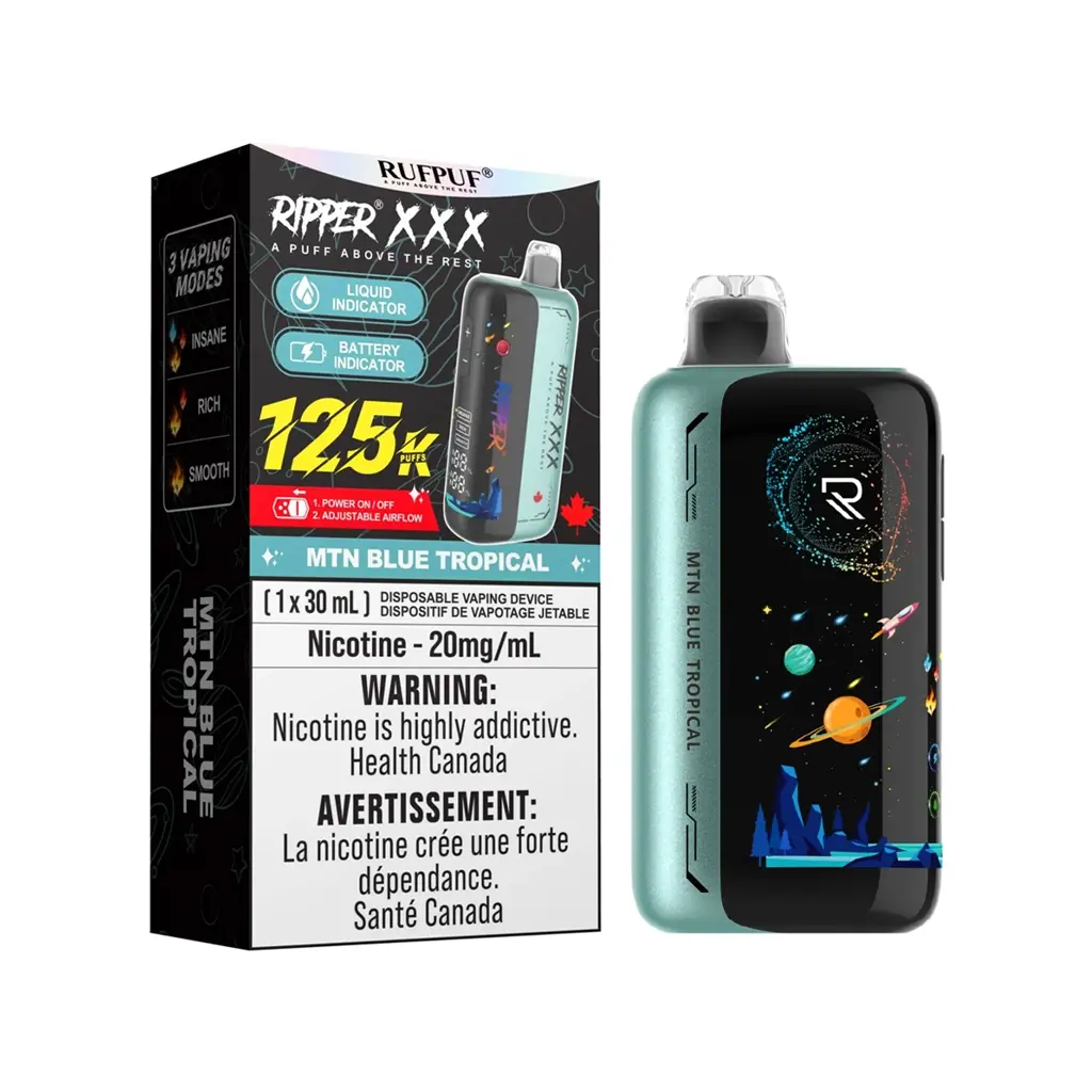 Rufpuf Ripper XXX 125K Disposable Vape