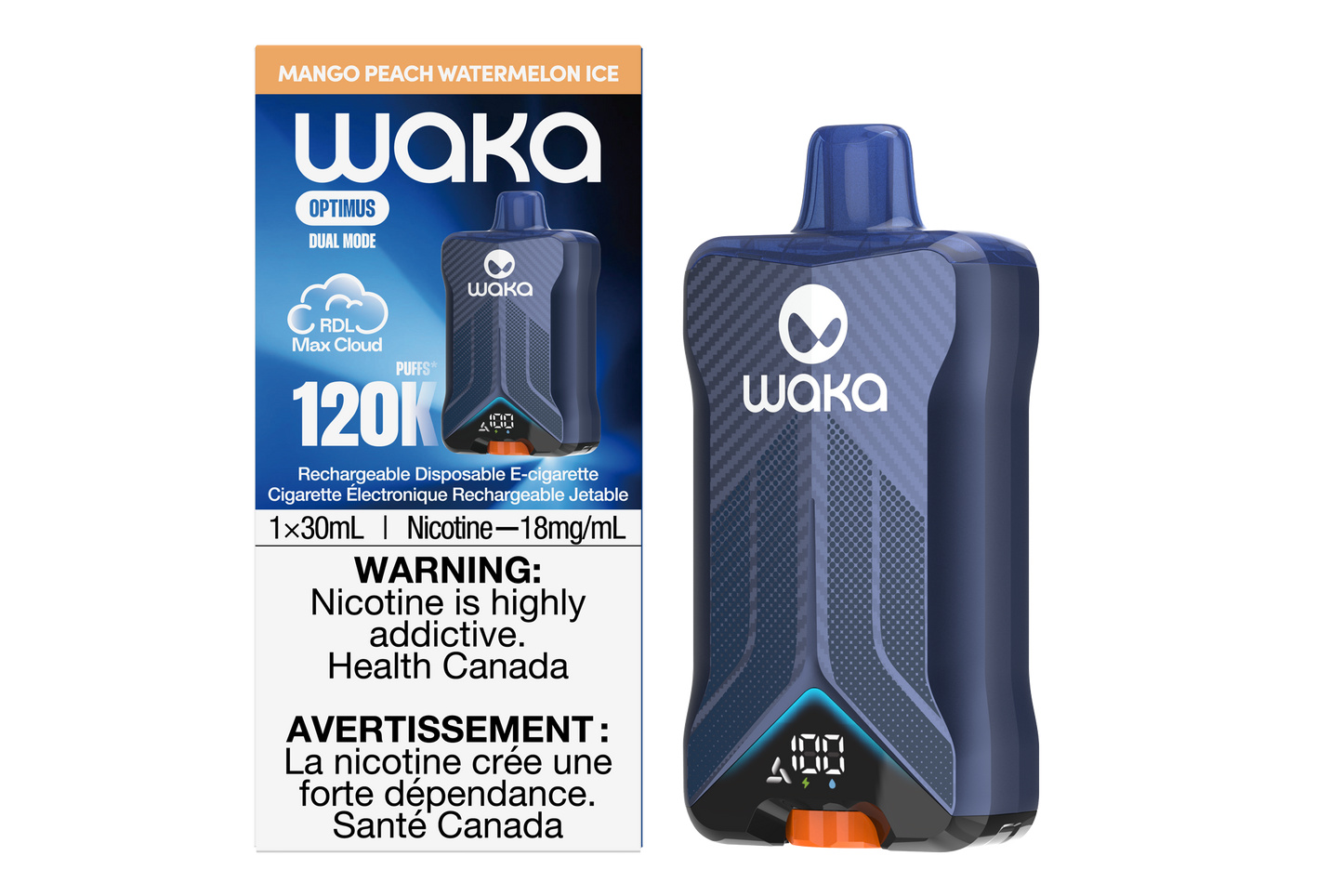 WAKA Optimus 120K Device (5PCS/CTN) -18mg/mL