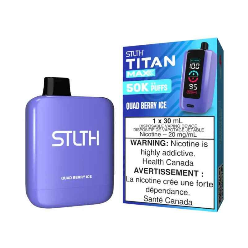 STLTH Titan Max 50K Disposable Vape - 4ct'