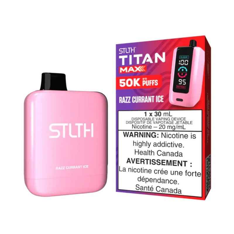 STLTH Titan Max 50K Disposable Vape - 4ct'