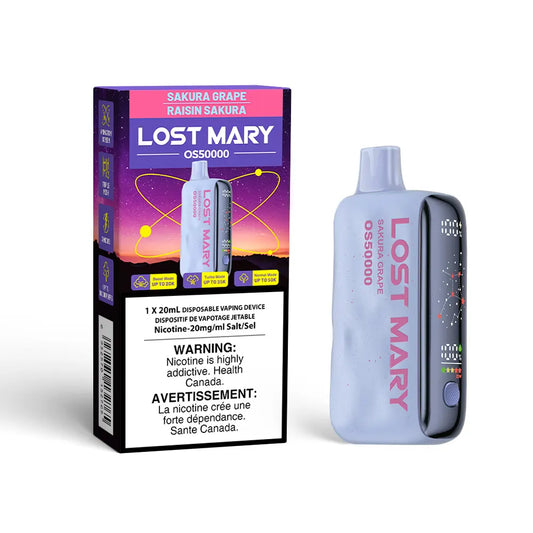 Sakura Grape Lost Mary OS50000 Disposable Vape
