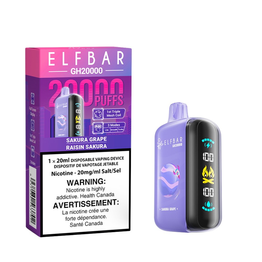 Elf Bar GH20k Disposable Vape-5ct