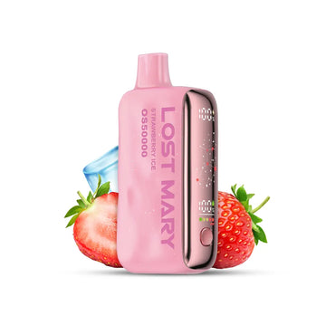 Strawberry Ice Lost Mary OS50000 Disposable Vape