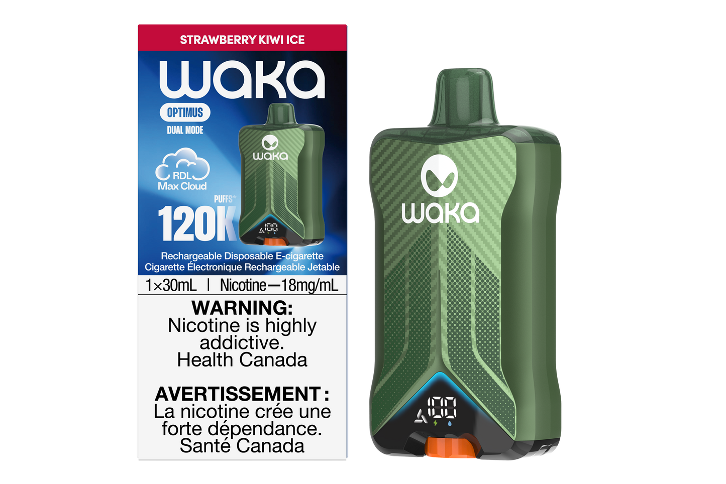 WAKA Optimus 120K Device (5PCS/CTN) -18mg/mL