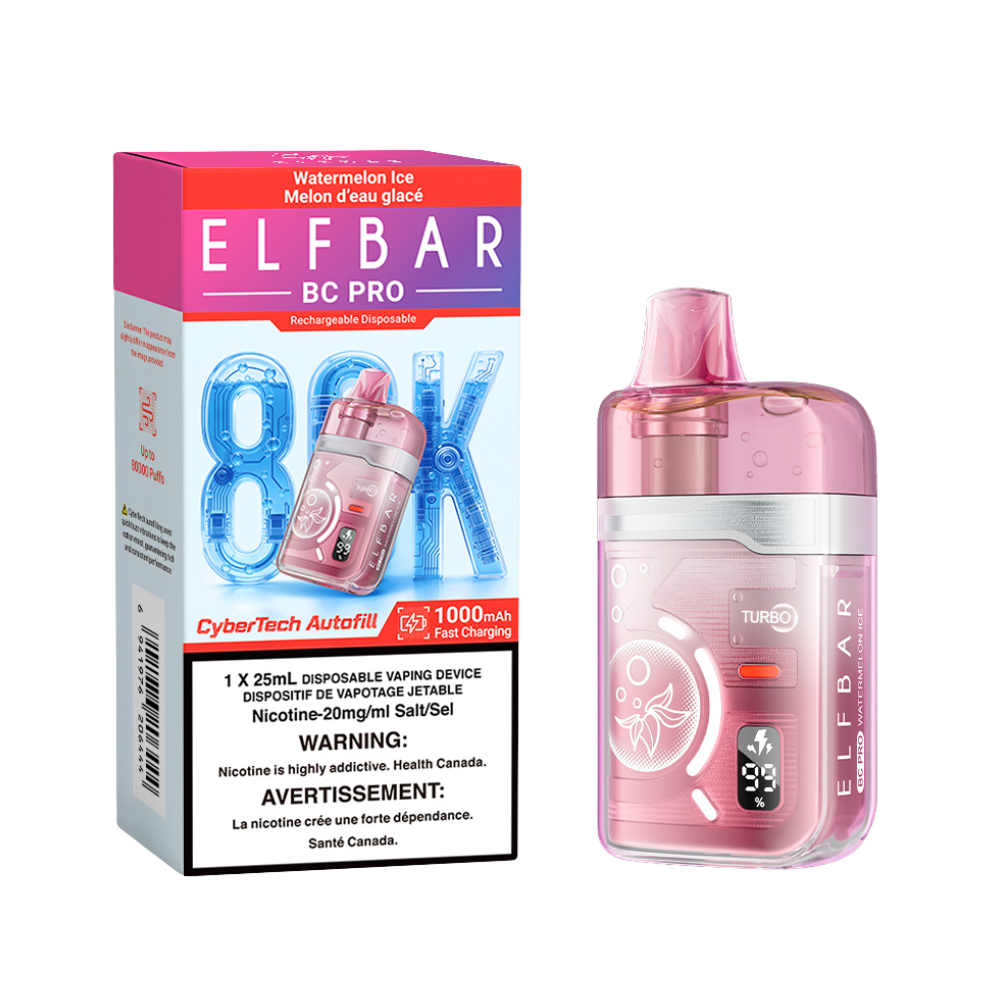 Elf Bar BC Pro 80K Disposable Vape - 5ct' - Arctic Distributions