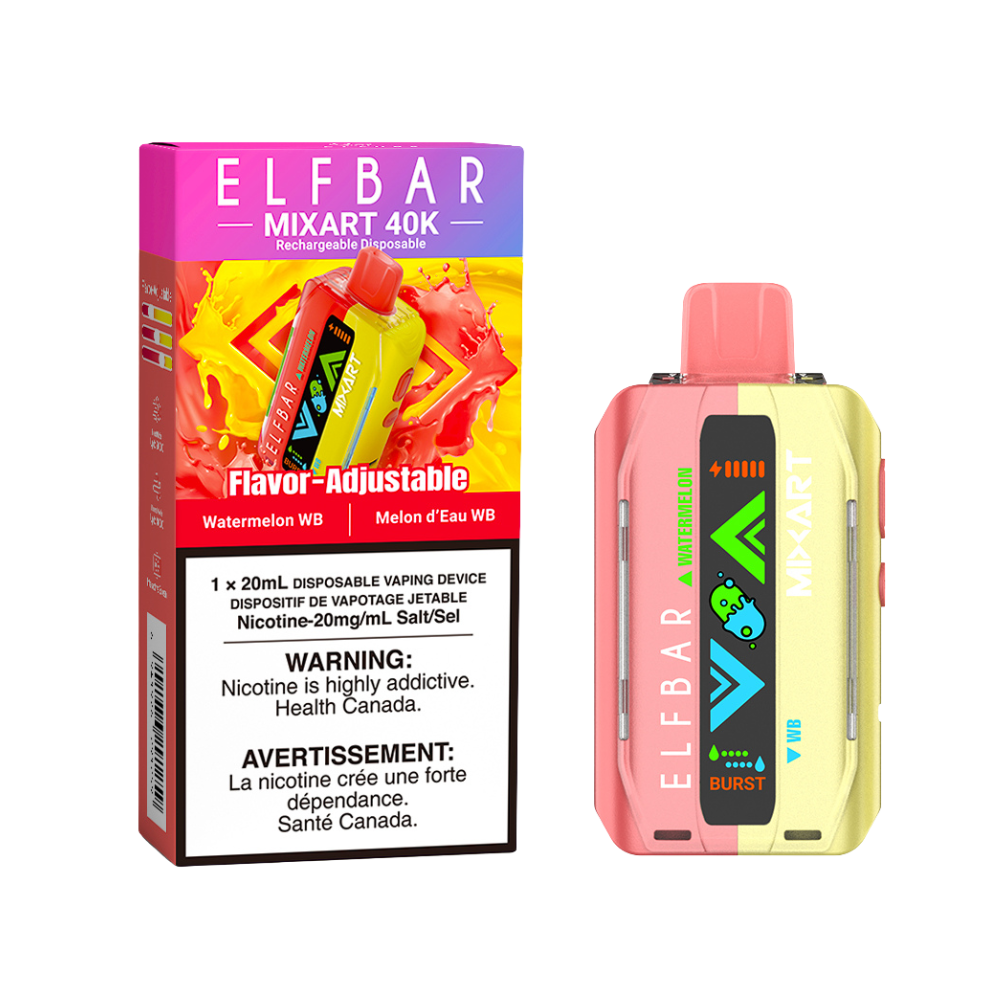 Elf Bar MixArt 40K Disposable Vape - 5ct'
