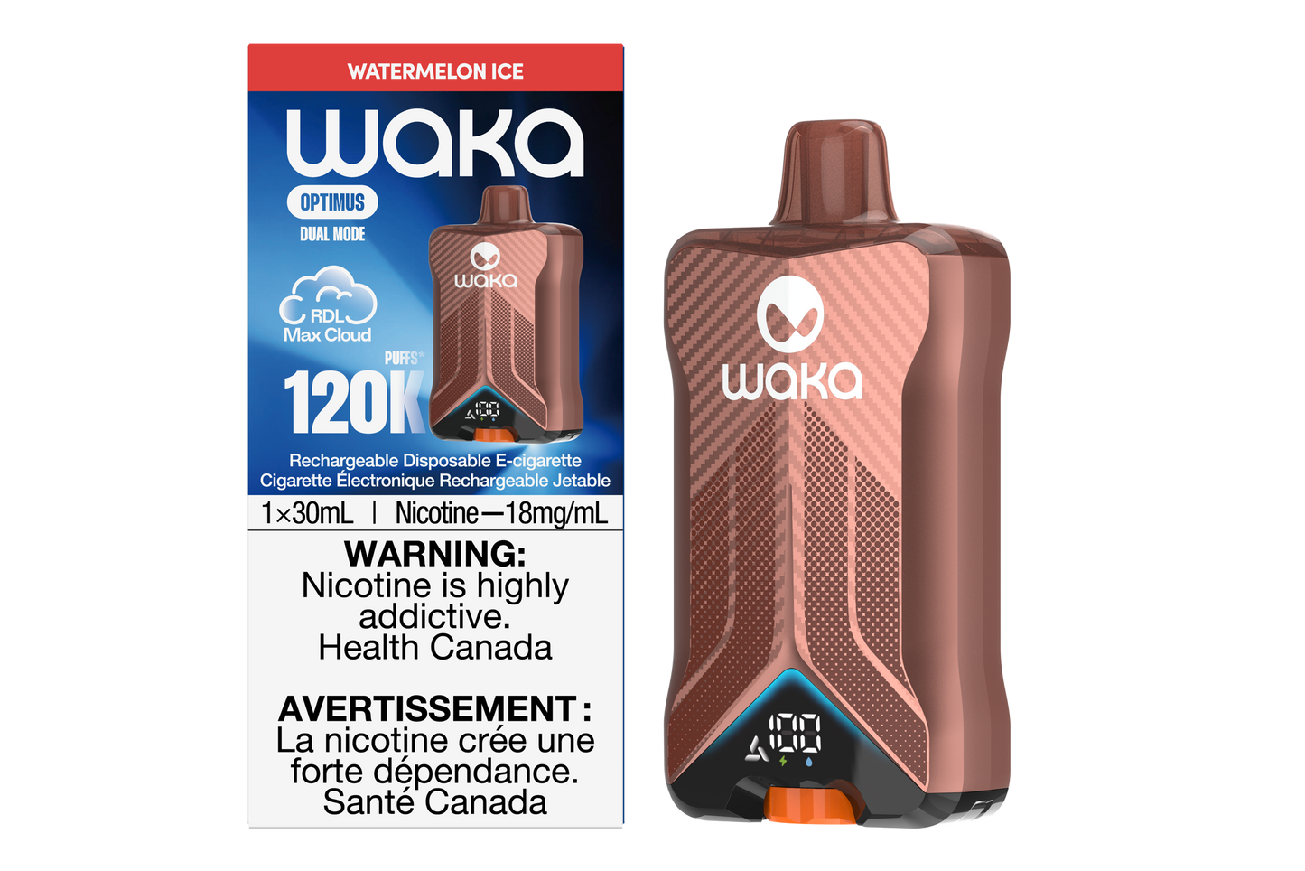 WAKA Optimus 120K Device (5PCS/CTN) -18mg/mL