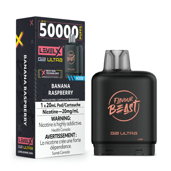 Level X Flavour Beast G2 Ultra 20mg(6PC/CTN)' - Arctic Distributions