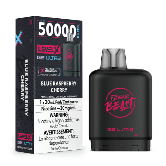 Level X Flavour Beast G2 Ultra 20mg(6PC/CTN)' - Arctic Distributions