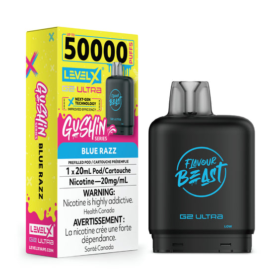Level X Flavour Beast G2 Ultra 20mg(6PC/CTN)' - Arctic Distributions