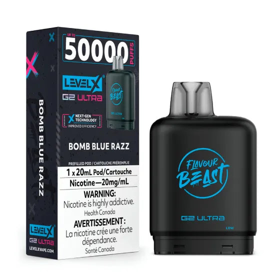 Level X Flavour Beast G2 Ultra 20mg(6PC/CTN)' - Arctic Distributions