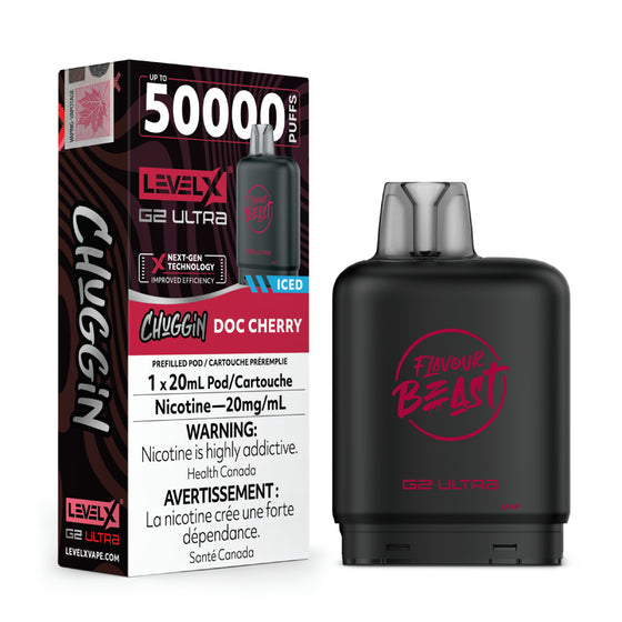 Level X Flavour Beast G2 Ultra 20mg(6PC/CTN)' - Arctic Distributions
