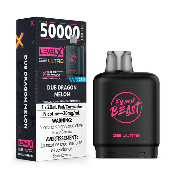 Level X Flavour Beast G2 Ultra 20mg(6PC/CTN)' - Arctic Distributions