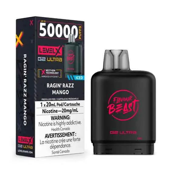 Level X Flavour Beast G2 Ultra 20mg(6PC/CTN)'