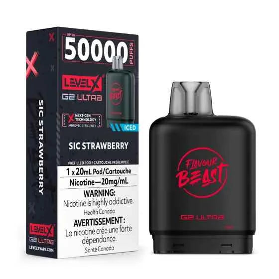Level X Flavour Beast G2 Ultra 20mg(6PC/CTN)'