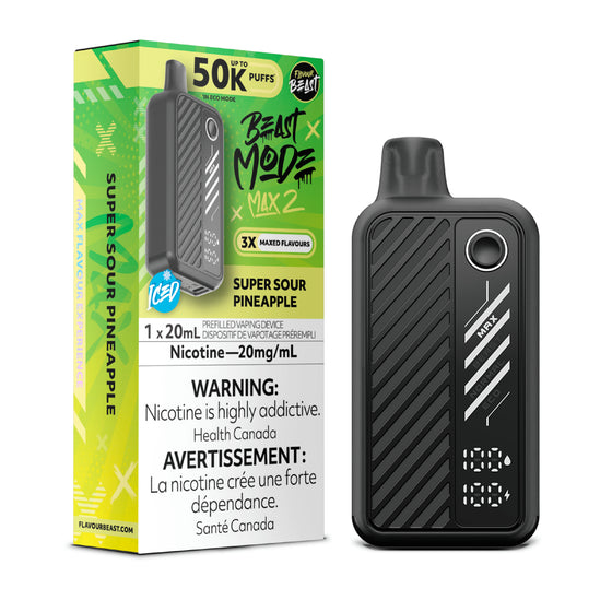 Flavour Beast Beast Mode Max 2  50K Disposable Vape(5PC/CTN)' - Arctic Distributions