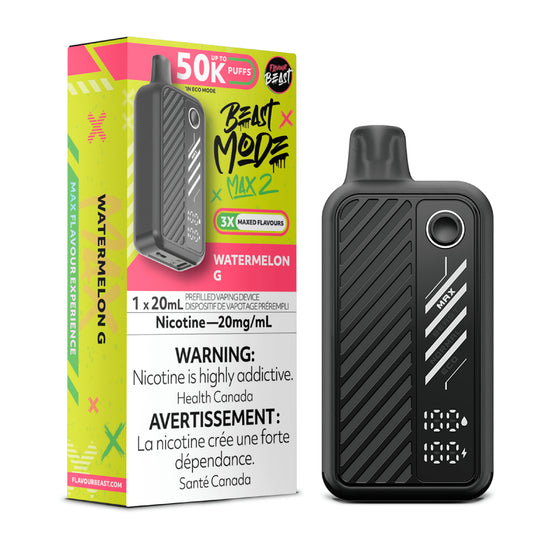 Flavour Beast Beast Mode Max 2  50K Disposable Vape(5PC/CTN)' - Arctic Distributions