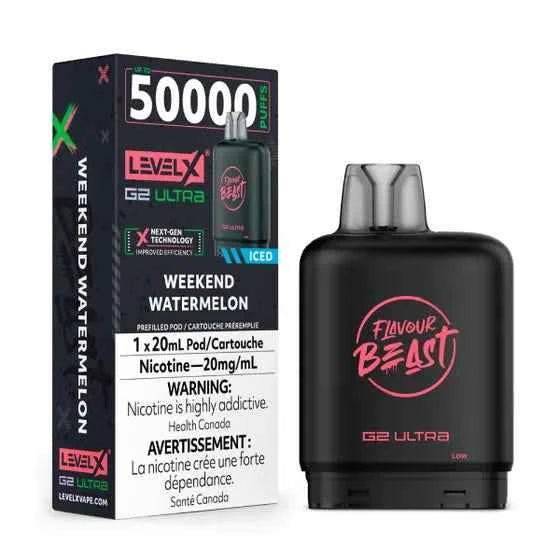 Level X Flavour Beast G2 Ultra 20mg(6PC/CTN)'