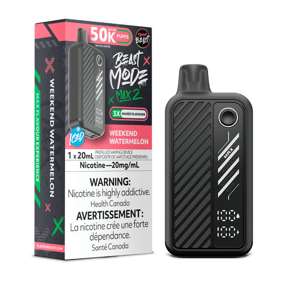 Flavour Beast Beast Mode Max 2  50K Disposable Vape(5PC/CTN)' - Arctic Distributions